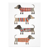 Dackel Wursthund Fotodruck (Vorne)