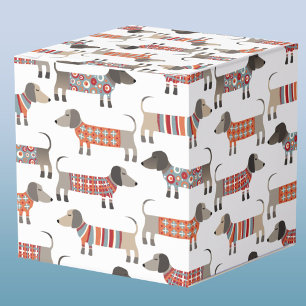 Dackel Wursthund Geschenkschachtel