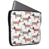 Dackel Wursthund Laptopschutzhülle (Vorne Rechts)