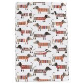 Dackel Wursthund Mittlere Geschenktüte (Vorderseite)