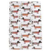 Dackel Wursthund Mittlere Geschenktüte (Rückseite)