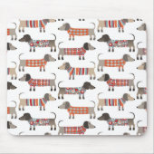 Dackel Wursthund Mousepad (Vorne)