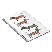 Dackel Wursthund Notizblock (Rechte Seite)