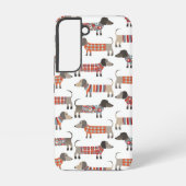 Dackel Wursthund Samsung Galaxy Hülle (Rückseite)
