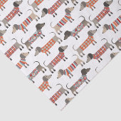 Dackel Wursthund Seidenpapier (Ausschnitt)