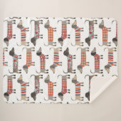 Dackel Wursthund Sherpadecke (Vorderseite (Horizontal))