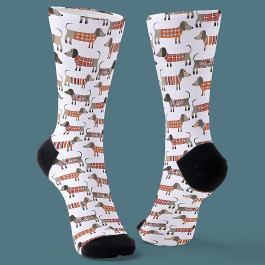Dackel Wursthund Socken