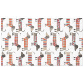 Dackel Wursthund Tischdecke (Vorderseite (Horizontal))