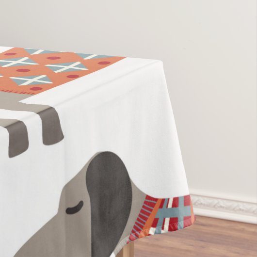 Dackel Wursthund Tischdecke (Beispiel)