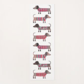 Dackel Wursthund Yogamatte (Vorderseite)