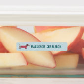 Dackel Wurstname Etiketten (Befestigt)