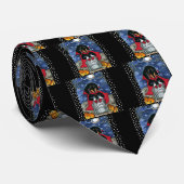 Dackel zählen krawatte (Gerollt)