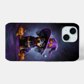Dackel-Zauberer mit Halloween-Kürbis Case-Mate iPhone Hülle (Rückseite (Horizontal))