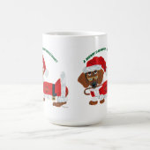 Dackel-Zuckerstange Sankt Kaffeetasse (Mittel)