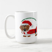 Dackel-Zuckerstange Sankt Kaffeetasse (Links)