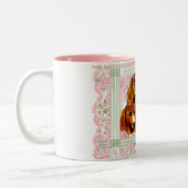 Dackel Zweifarbige Tasse (Links)