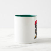 Dackel! Zweifarbige Tasse (Mittel)