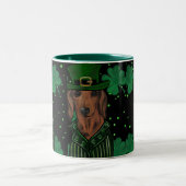 DACKEL ZWEIFARBIGE TASSE (Mittel)