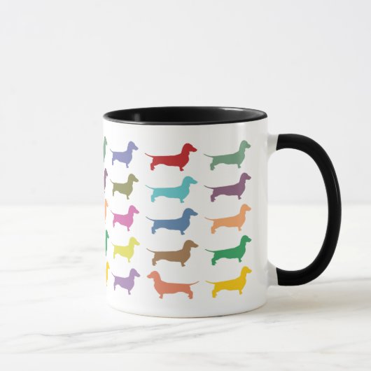 Dackelconfetti-Tasse Tasse (Rechts)