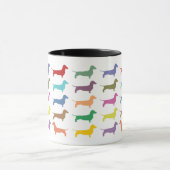 Dackelconfetti-Tasse Tasse (Zentrum)