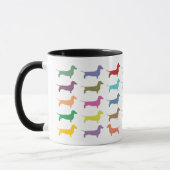 Dackelconfetti-Tasse Tasse (Links)