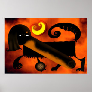 Dackelhund2006_ am 6. April _dachshund Poster