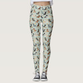 Dackelkaffeeentwurf Leggings (Vorderseite)