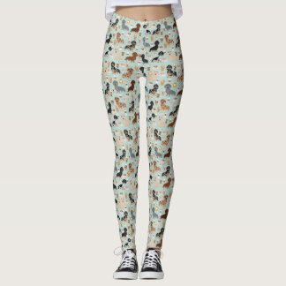 Dackelkaffeeentwurf Leggings