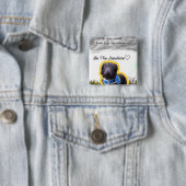 Dackelknopf Button (Beispiel)