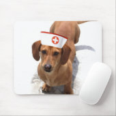 Dackelkrankenschwester mousepad (Mit Mouse)