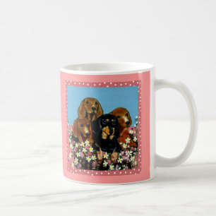 Dackeln am Muttertag Kaffeetasse