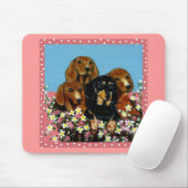 Dackeln am Muttertag Mousepad (Mit Mouse)