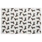Dackeln aus Schwarz und Tan Stoff (Fat Quarter (45,7 x 55,9 cm))