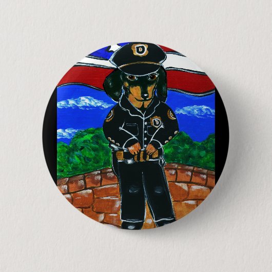 Dackeln Button (Vorderseite)