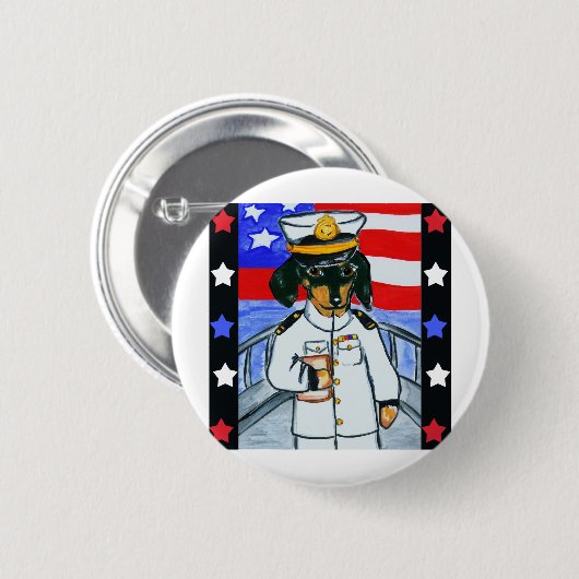 Dackeln Button (Vorne & Hinten)