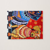 Dackeln durch Heide Galler Puzzle (Horizontal)