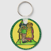 Dackeln für Großeltern Schlüsselanhänger (Vorderseite)