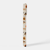 Dackeln im Halloween-Kostümmuster iPhone 15 Hülle (Rechte Seite)