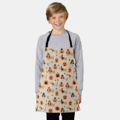 Dackeln im Halloween-Kostümmuster Schürze (Getragen)