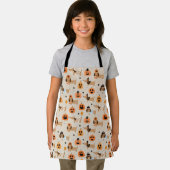 Dackeln im Halloween-Kostümmuster Schürze (Insitu)