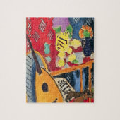 Dackeln im Table Matisse-Stil Puzzle (Vertikal)