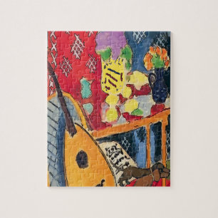 Dackeln im Table Matisse-Stil Puzzle