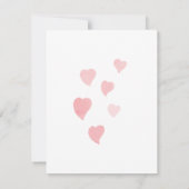 Dackeln in Liebe Save the Date Karte (Junge/Junge) (Rückseite)