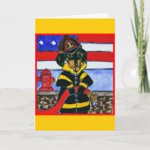 Dackeln Karte (Vorderseite)