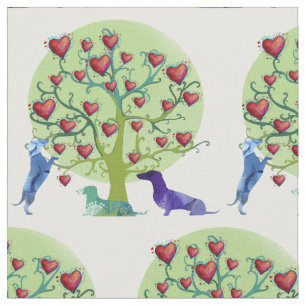 Dackeln Liebe Gartenmöbel Stoff