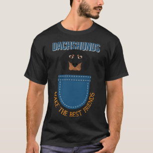 Dackeln Lover machen die besten Freunde T-Shirt