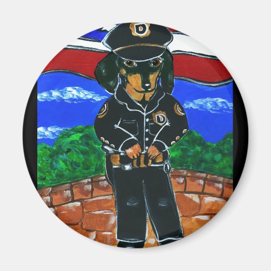 Dackeln Magnet (Vorne)