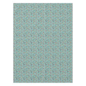 Dackeln mit Geschenken und Schlitten Muster Tischdecke (Vorderseite)