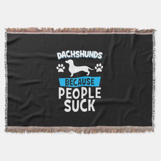 Dackeln mit meinen Freunden Decke (Vorderseite)
