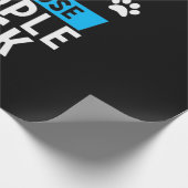 Dackeln mit meinen Freunden Geschenkpapier (Ecke)